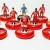 Subbuteo Andrew Table Soccer Olympiacos 2018-19 on RSB Professional Bases